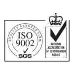 ISO 9002 minőségirányítási rendszer tanúsítvány.